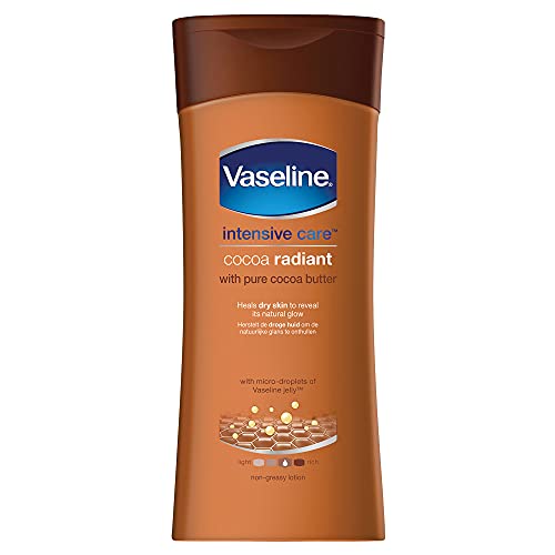 Vaseline Essential Moisture Cocoa Radiant Lotion 200ml Pack of 3