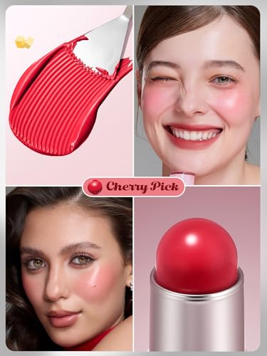 SHEGLAM Buttery Bliss Blush Stick - Creamy Cherry Pink