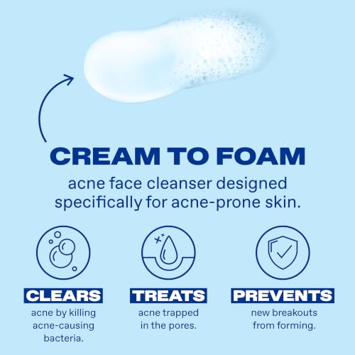 Differin Maximum Strength Acne Foaming Face Wash 10% Benzoyl Peroxide 5oz