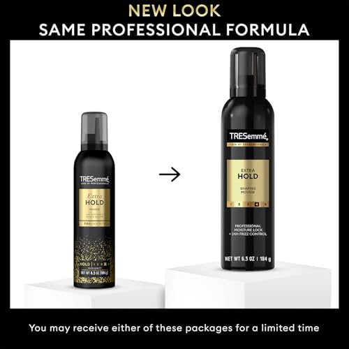 TRESemm? Extra Hold Hairspray & Shaping Mousse Bundle ??24H Touchable Hold & Volume + Frizz Control