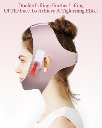 V-Shaped Face Slimming Mask for Sleeping Chin Strap Jawline Shaper Double Chin Reducer