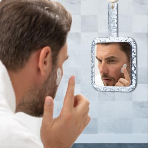 YEAKE Double-Sided Magnifying Hand Mirror 1X/5X Makeup