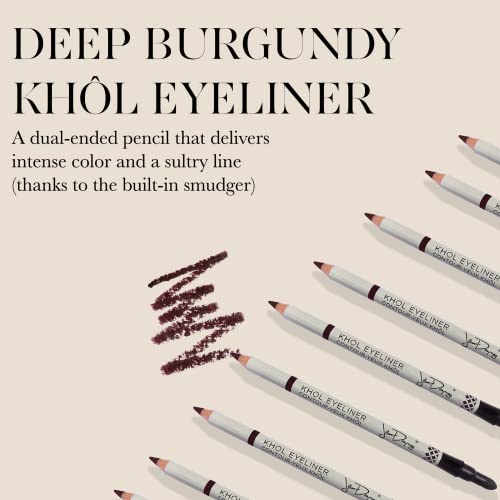 Jillian Dempsey Kh?l Eyeliner in Deep Burgundy & Lid Tint in Plum