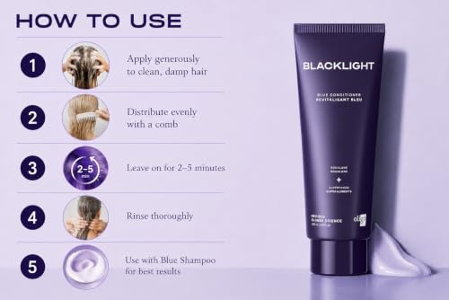 Oligo Blue Conditioner for Blonde & Light Brown Hair - 6.8oz
