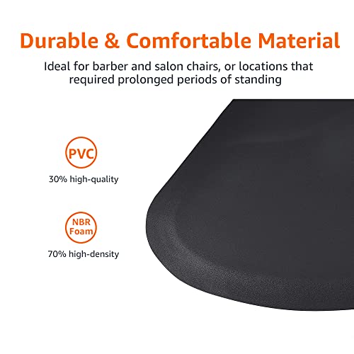 Amazon Basics Anti-Fatigue Salon & Barber Floor Mat, Non-Slip, 3ft x 5ft