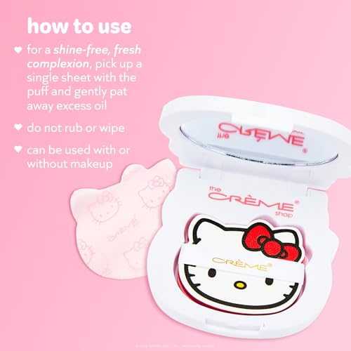 Hello Kitty Mattifying Blotting Paper Compact with Mirror