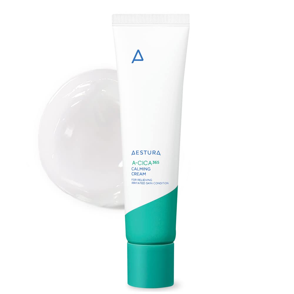 AESTURA A-CICA365 Calmimg Cream, 48 Hour Hydration, Face Moisturizer for Dry and Sensitive Skin, Centella Asiatica Cream for Redness Relief, 2.03 Fl Oz (60 ml)…