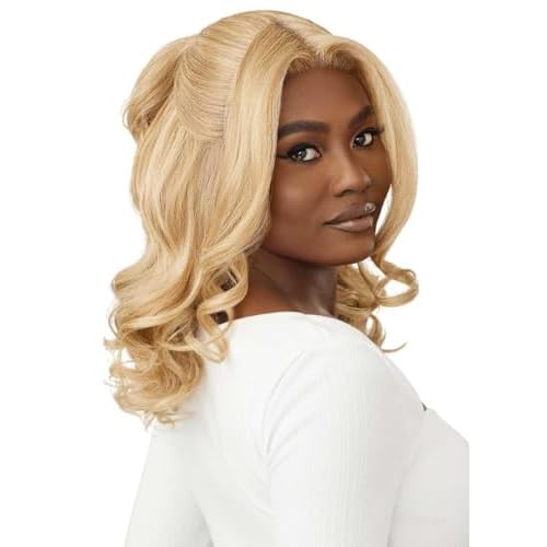 Outre Lace Front Wig - Perfect Hair Line 13X6 - ReevaWig (OFF BLACK 1B)