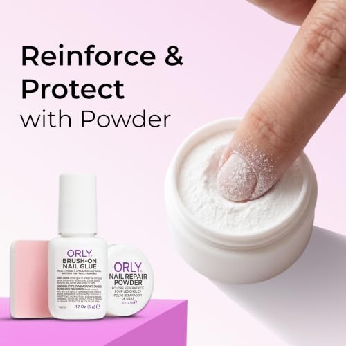 ORLY Nail Rescue Kit - 3-Step Repair for Broken & Cracked Nails
