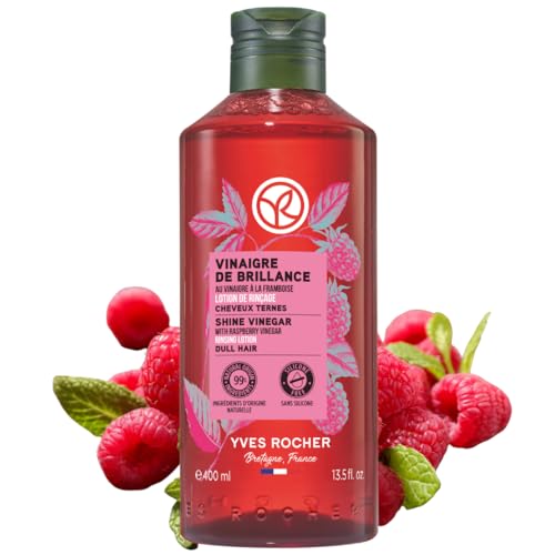 Yves Rocher Raspberry Vinegar Hair Rinse for Color-Treated Hair