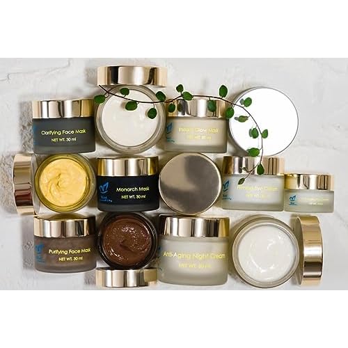 Purifying Gel Mask For All Skin Types| Exfoliating Mask, Removes impurities and Dead Skin Cells| All-Natural Ingredients, Vegan, Cruelty-Free, Toxin-Free (30ml)- 00860009218628