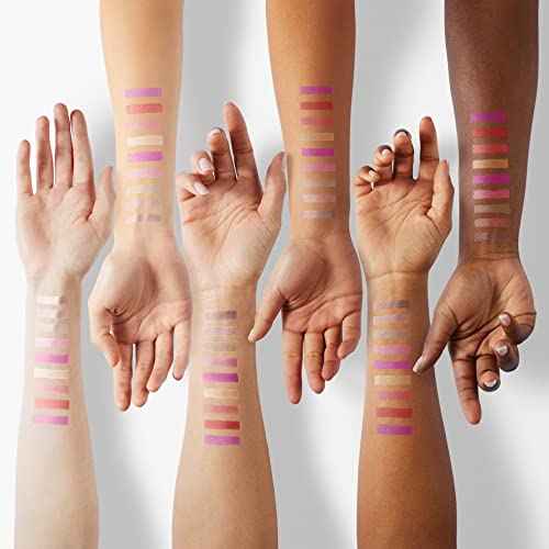 Nicole Miller Lip Gloss Collection Shimmery Glosses for Women and Girls Long Lasting Color Set with Rich Varied Colors, Peach, 10 Count (Pack of 1)