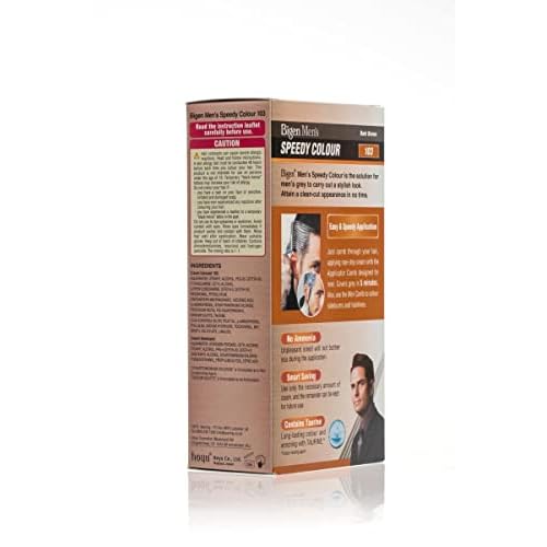 Bigen Men's Speedy Permanent Hair Colour Dark Brown