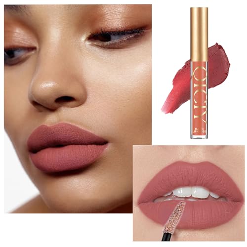 ADMD Velvet Matte Liquid Lipstick Set - 6 Shades, Long-Lasting & Hydrating