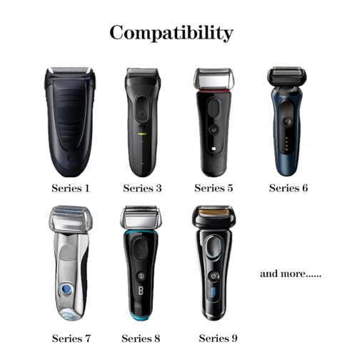 Charger Replacement for Braun Series 7 9 3 5 1 XT5 Electric Razor 3040s 340s 9385cc 370 720 760cc 790cc 720s-4 7865cc 9090cc 9330s 5018s 7020s 9095cc 3350cc-4 390cc Shaver 12V Power Supply Adapter
