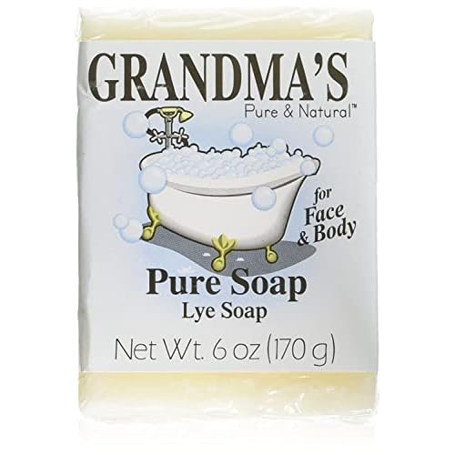 Grandma's Lye Soap/Set of Four BIG 6+ oz. Bars