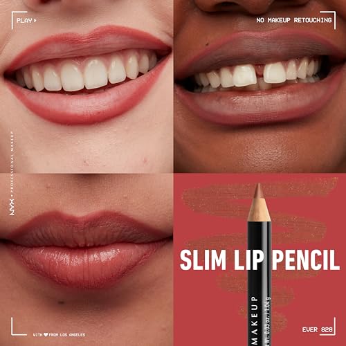 NYX Slim Lip Pencil 2-Pack - Nude Pink & Ever Lip Liner