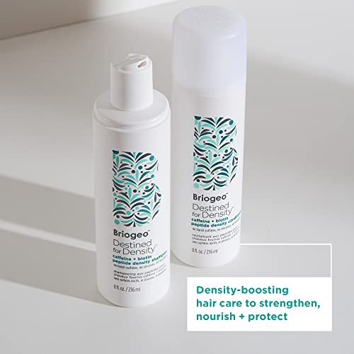 Briogeo Destined For Density Caffeine + Biotin Peptide Density Conditioner, Increases Hair Thickness and Volume for Fine or Thinning Hair, Vegan, Cruelty-Free