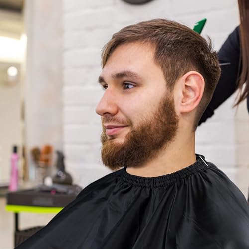 Professional Barber Cape 47x56" with Neck Duster Brush