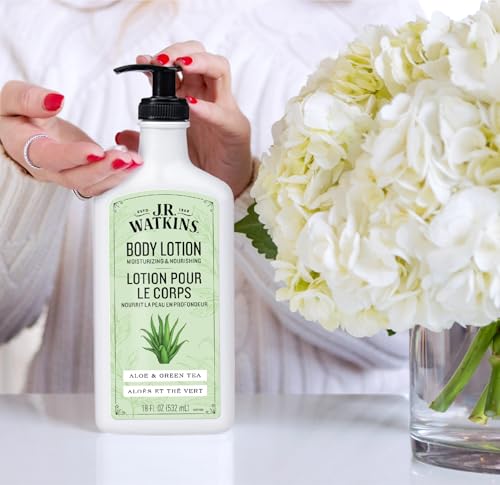 J.R. Watkins Daily Moisturizing Body Lotion 2 Pack - Aloe & Green Tea