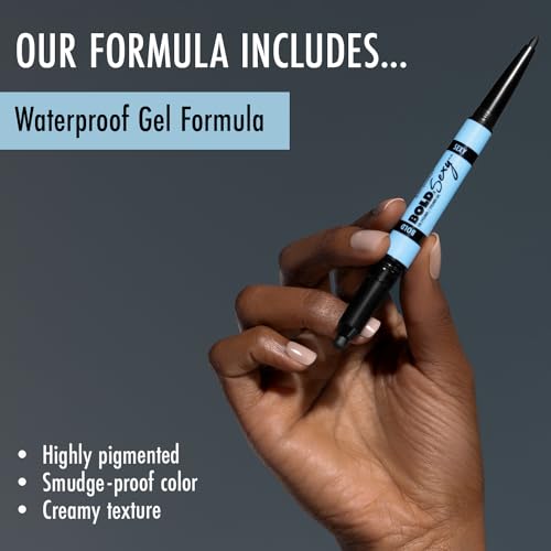Black Radiance Bold & Sexy Gel Eyeliner Dual-Ended Waterproof 2-Pack