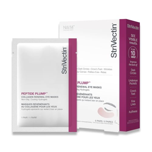 StriVectin Peptide Collagen Eye Masks for Wrinkle & Puffiness Reduction