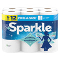 Sparkle Pick-A-Size Paper Towels, 6 Double Rolls (660 Sheets)