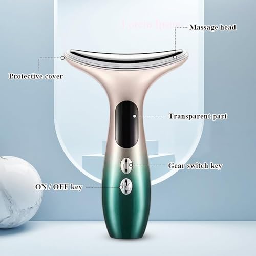 2 Face/Face Evolution, Stimulator, Transcutaneous Electrical, Aesthetic Purposes, Face Massager Red Light Therapy Wand Face and Neck Massager