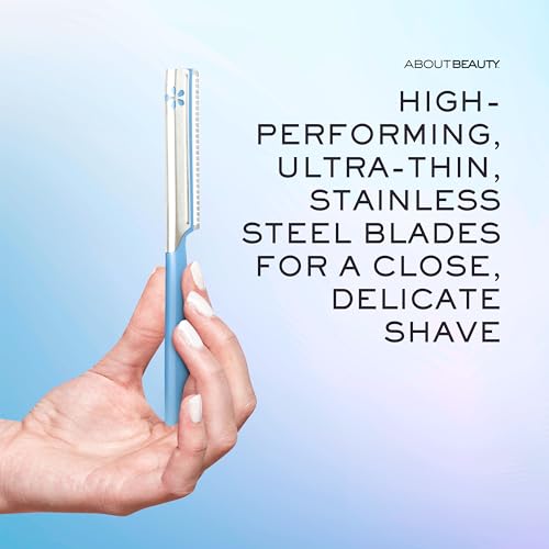 Kai Beauty 3 Pack Pro-Premium Facial Razors for Hair Removal & Dermaplaning