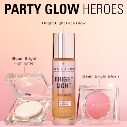 Revolution Beam Bright Blush - Peach Pop Luminous Powder
