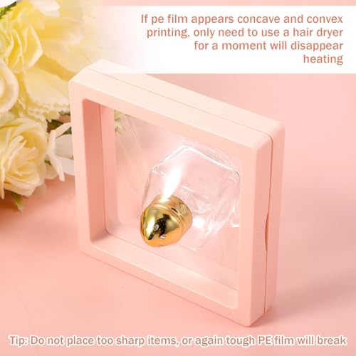 30 Pcs Nail Display Box with Double Sided Tape & Storage Organizer for Nails & Small Items