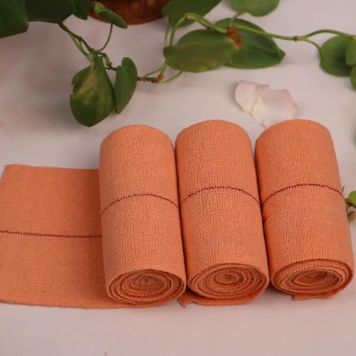 Yoga Eye Pillow Set of 3 - Cotton Eye Wrap for Sleep & Meditation