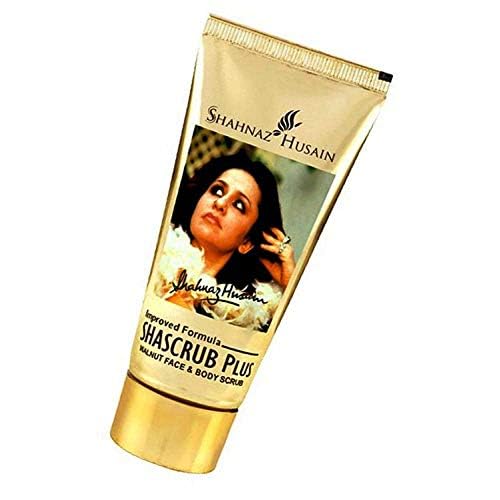 Husain Shascrub Herbal Ayurvedic Face and Body Scrub Latest International Packaging (1.4 oz. / 40 g)