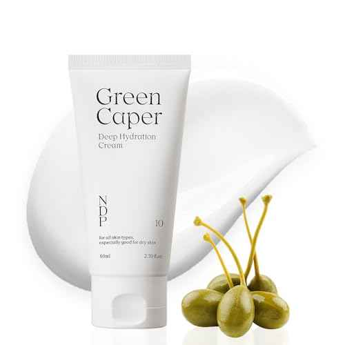 Green Caper Deep Hydration Cream (80ml / 2.70 Fl oz) Calming, Soothing, Panthenol, Hydrating for Sensitive and Dry Skin, Face Moisturizer, NDP