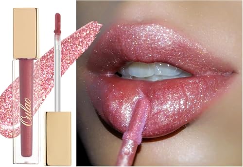 Oulac Shimmer Liquid Lipstick - High-Shine Glitter Lip Gloss