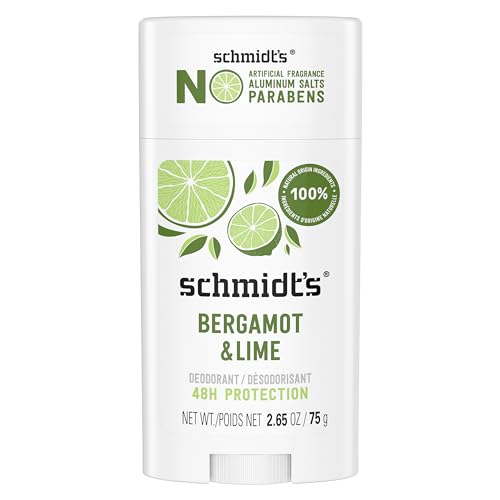 Schmidt's Aluminum-Free Deodorant Bergamot & Lime 2.65 oz - Pack of 1