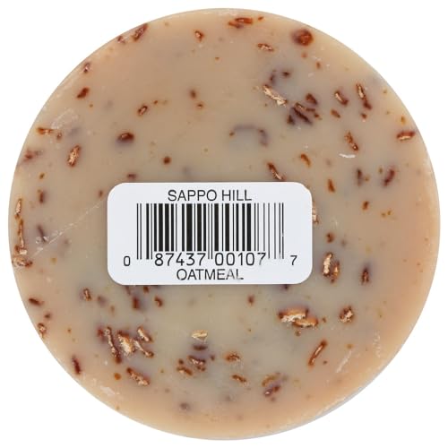 Sappo Hill Soapworks Oatmeal Glycerine Soap, 3.5 Ounce by Sappo Hill