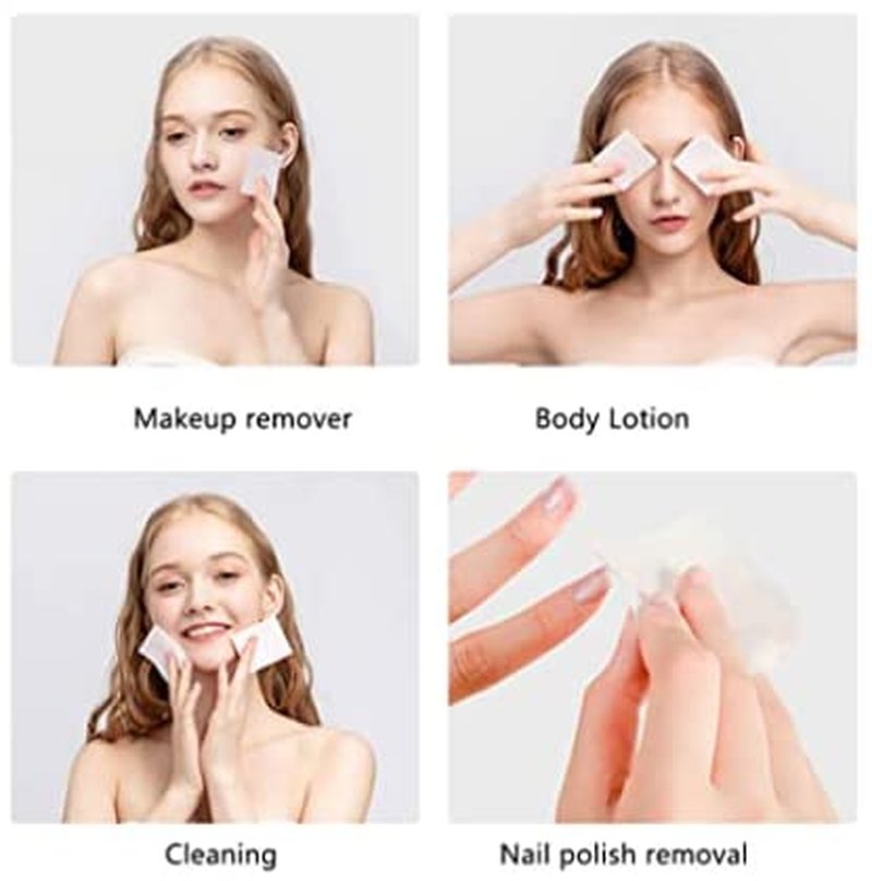 1000PC Ultra Thin Makeup Remover Cotton Pads
