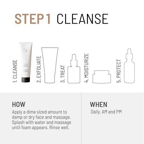 Dr. Brandt Dr. B Lab Oil-to-Foam Cleanser - Gentle, Hydrating, Double Cleansing Formula Removes Dirt, Makeup & Impurities - 4.2 fl oz