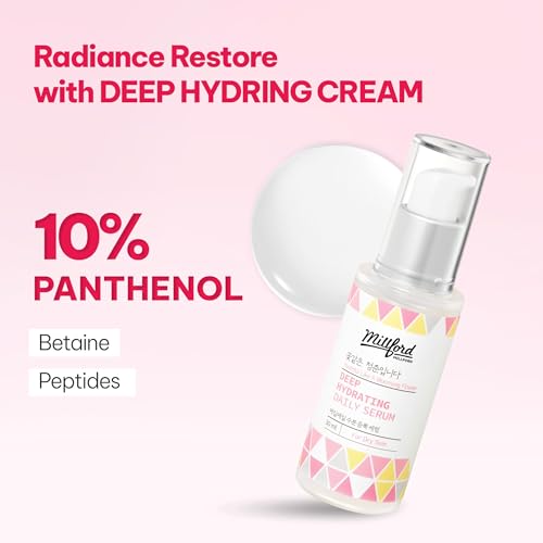 Deep Hydrating Daily Serum 30ml/ 1FL Oz, Deep Moisturizing, Hyaluronic Acid, Alcohol Free, Fragrance Free, pH Balance, Panthenol 10%, Dry Skin, Korean Skincare
