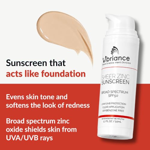 Vibriance Sheer Zinc Tinted Sunscreen SPF 50 - 1.7 fl oz