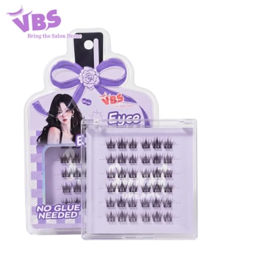 Self-Adhesive Eyelash Clusters 10mm Wispy Volume