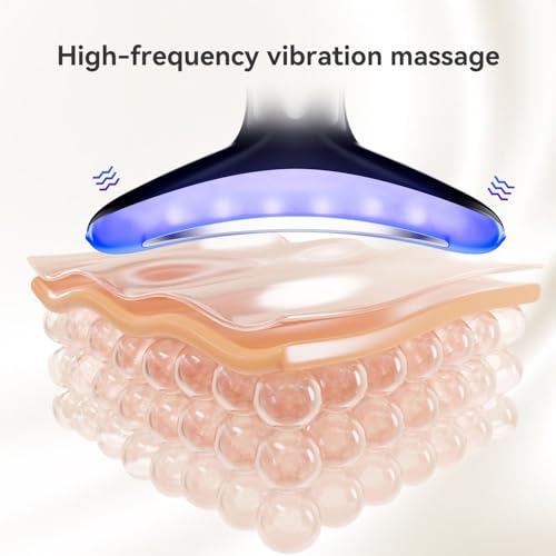 7 Color Light Therapy Facial Massager for Face & Neck
