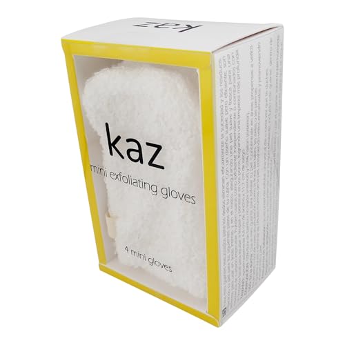 Waxness Exfoliating Finger Gloves for Face & Body, 4 Pack