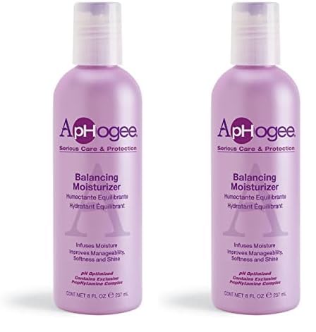 Aphogee Balancing Moisturizer, 8 Fl Oz (Pack of 2)