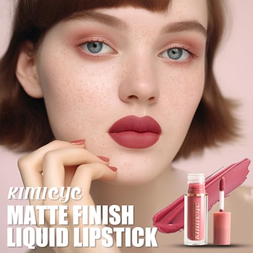 12-Piece Matte Liquid Lipstick Set, Waterproof 24H Wear