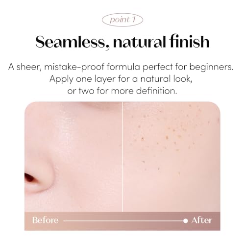 ETUDE Naturally Freckle Pen (light brown), Natural Looking Faux Freckles, Waterproof, Easy Control Sponge Tip, Multi use for Brow Hair Strokes and Lip Liner (0.5g)