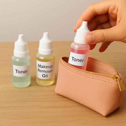 5 PCS (4 Bottles + 1 Funnel) 15ml (0.5oz) Small Plastic Dropper Bottles - Empty, White Eye Liquid Dropper Bottles, Squeezable & Portable Travel Containers for Eye Drops, Refillable with Cap and Plug