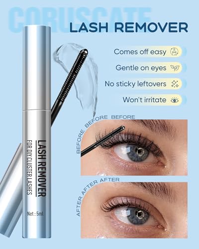 CORUSCATE 3-in-1 Lash Cluster Glue, Seal & Remover Set