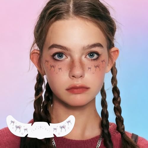 Glitter Freckles Temporary Tattoos - Face Stickers for Festivals